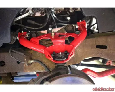 BMR Suspension Polyurethane Bushings Non-adjustable A-arms Upper DOM Red Buick Regal | Chevrolet Monte Carlo | Malibu | Pontiac Grand Prix 1978-1987 - AA012R