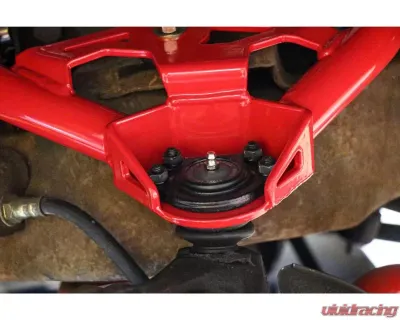 BMR Suspension Polyurethane Bushings Non-adjustable A-arms Upper DOM Red Buick Regal | Chevrolet Monte Carlo | Malibu | Pontiac Grand Prix 1978-1987 - AA012R