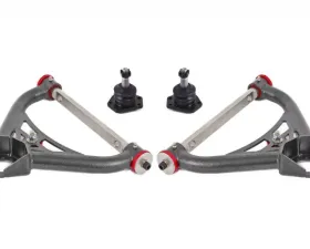 BMR Suspension Polyurethane Bushings Non-adjustable A-arms Upper DOM Black Pontiac Firebird | Chevrolet Camaro | Nova 1970-1981