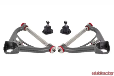 BMR Suspension Polyurethane Bushings Non-adjustable A-arms Upper DOM Black Pontiac Firebird | Chevrolet Camaro | Nova 1970-1981 - AA015H