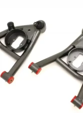 BMR Suspension Non-adjustable Polyurethane Bushings A-arms Lower DOM Black Buick |  Chevy | Oldsmobile | Pontiac 1964-1972                                     - AA016H - Image 2