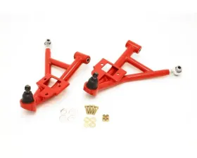 BMR Suspension Polyurethane/Rod End Combo Adjustable 1in Lowering A-arms Lower DOM Red Chevrolet Camaro |  Pontiac Firebird 1993-2002