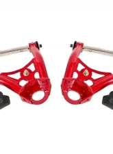 BMR Suspension Delrin Bushings Pro-Touring A-arms Upper Tall Ball Joint Red Pontiac Firebird | Chevrolet Camaro | Nova 1967-1974                                     - AA027R - Image 2