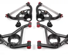 BMR Suspension A-arm Kit Upper AA02012H Lower AA011H Black Buick Grand National | Regal | Chevrolet Monte Carlo | Malibu | Pontiac Grand Prix | Oldsmobile Cutlass 1978-1987