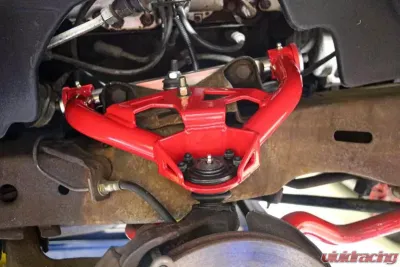 BMR Suspension A-arm Kit Upper AA02012R Lower AA011R Red Buick Grand National | Regal | Chevrolet Monte Carlo | Malibu | Pontiac Grand Prix | Oldsmobile Cutlass 1978-1987 - AA030R