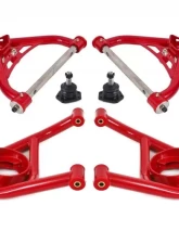 BMR Suspension A-arm Kit Upper AA015R Lower AA014R Red Pontiac Firebird | Chevrolet Camaro | Nova 1970-1981                                     - AA031R - Image 2