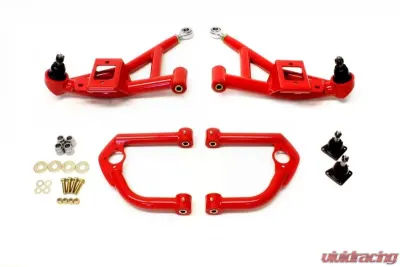 BMR Suspension A-arm Kit Upper AA001R Lower AA002R Red Chevrolet Camaro | Pontiac Firebird 1993-2002 - AA032R
