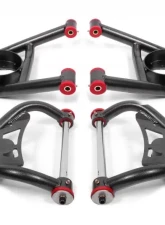 BMR Suspension A-arm Kit Upper AA017H Lower AA016H Black Buick Grand Sport | Skylark | Chevrolet El Camino | Chevelle | Malibu | Monte Carlo | Oldsmobile Cutlass | 442 | Pontiac LeMans | GTO 1964-1972                                     - AA033H - Image 2