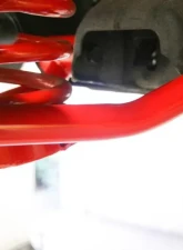 BMR Suspension Spring Pocket Non-adjustable A-arms Lower Poly Std Ball Joint Red Ford Mustang 1979-1993                                     - AA034R - Image 6