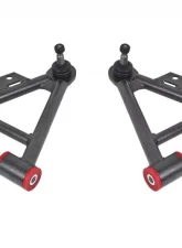 BMR Suspension Coilover A-arms Lower Non-adjustable Poly Tall Ball Joint Black Ford Mustang 1979-1993                                     - AA038H - Image 2