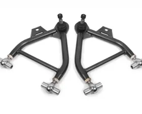 BMR Suspension Coilover A-arms Lower Adjustable Rod End Tall Ball Joint Black Ford Mustang 1979-1993