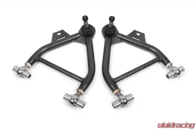 BMR Suspension Coilover A-arms Lower Adjustable Rod End Tall Ball Joint Black Ford Mustang 1979-1993 - AA039H