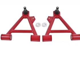 BMR Suspension Coilovers A-arms Lower Non-adjustable Poly Std Ball Joint Red New Edge | SN95 Ford Mustang 1994-2004