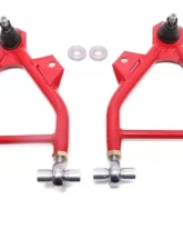 BMR Suspension Coilover A-arms Lower Adjustable Rod End Std Ball Joint Red New Edge | SN95 Ford Mustang 1994-2004                                     - AA042R - Image 5