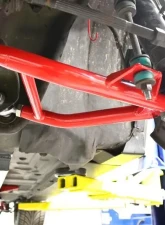 BMR Suspension Coilover A-arms Lower Adjustable Rod End Std Ball Joint Red New Edge | SN95 Ford Mustang 1994-2004                                     - AA042R - Image 2