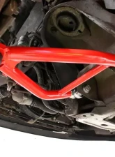 BMR Suspension Coilover A-arms Lower Adjustable Rod End Std Ball Joint Red New Edge | SN95 Ford Mustang 1994-2004                                     - AA042R - Image 4