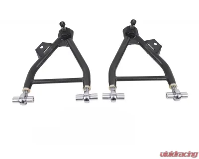 BMR Suspension Coilover A-arms Lower Adjustable Rod End Tall Ball Joint Black New Edge | SN95 Ford Mustang 1994-2004 - AA045H