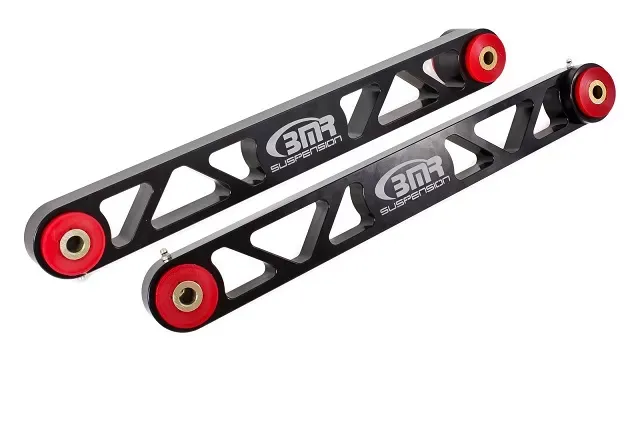 BMR Suspension Lower Control Arms, Billet Aluminum, Polyurethane Bushings Ford Mustang 2005-2014 - ACA004