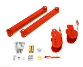 BMR Suspension Anti-Wheel Hop Package Red Ford Mustang 2005-2014 | Shelby GT500 2007-2014