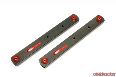 BMR Suspension Polyurethane Bushings Non-adjustable Lower Control Arms Boxed Black  Buick Grand Sport | Skylark | Chevrolet El Camino | Chevelle | Malibu | Monte Carlo | Oldsmobile Cutlass | 442 | Pontiac LeMans | GTO 1964-1972 - BCA005H