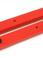 BMR Suspension Polyurethane Bushings Non-adjustable Lower Control Arms Boxed Red  Buick Grand Sport | Skylark | Chevrolet El Camino | Chevelle | Malibu | Monte Carlo | Oldsmobile Cutlass | 442 | Pontiac LeMans | GTO 1964-1972                                     - BCA005R - Image 2