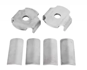 BMR Suspension Bushing Kit, Rear Cradle, Steel Inserts Only Ford Mustang 2015-2022