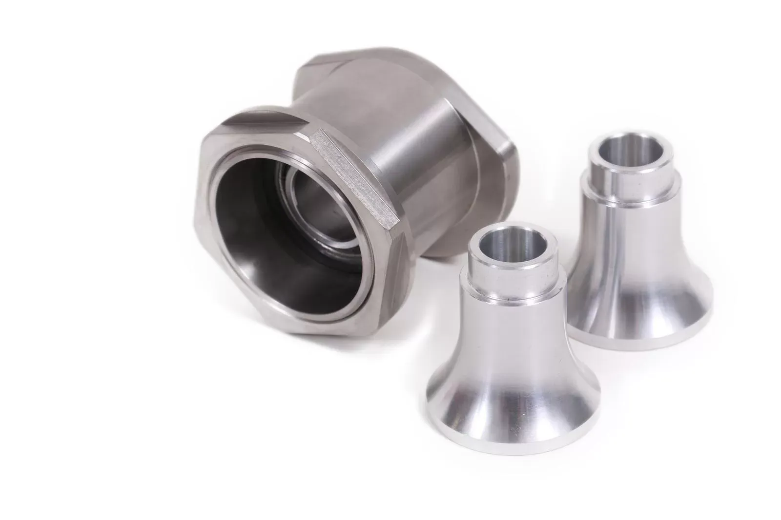 BMR Suspension Bearing Kit, 8.8" Diff, Spherical Bearings, Stainless Steel Housing Ford Mustang 2005-2014 - BK079
