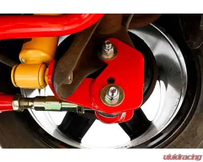 BMR Suspension Relocation Bracket Control Arm Bolt-on Red Chevrolet Camaro 1982-2002 | Pontiac Firebird 1982-2002 - CAB002R