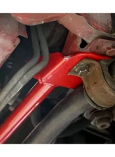 BMR Suspension Chassis Steering Brace Red Chevrolet Camaro 1985-1992 | Pontiac Firebird 1985-1992                                     - CB002R - Image 2