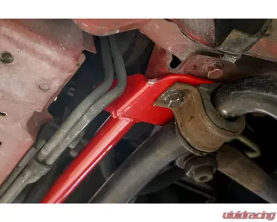 BMR Suspension Chassis Steering Brace Red Chevrolet Camaro 1985-1992 | Pontiac Firebird 1985-1992 - CB002R