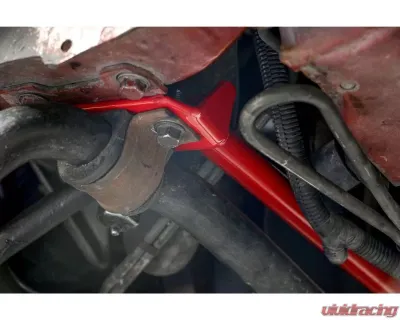 BMR Suspension Chassis Steering Brace Red Chevrolet Camaro 1985-1992 | Pontiac Firebird 1985-1992 - CB002R