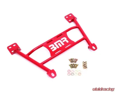 BMR Suspension Chassis Brace Radiator Support Red Ford Mustang 2005-2014 - CB004R