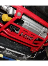 BMR Suspension Chassis Brace Radiator Support Red Ford Mustang 2005-2014                                     - CB004R - Image 4