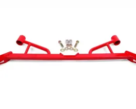 BMR Suspension Chassis Brace Front Subframe Red 4-point Ford Mustang 2015-2022
