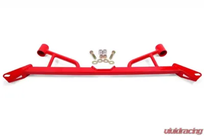 BMR Suspension Chassis Brace Front Subframe Red 4-point Ford Mustang 2015-2022 - CB006R