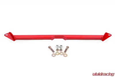 BMR Suspension Chassis Brace Front Subframe Red 2-point Ford Mustang 2015-2022 - CB007R