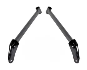 BMR Suspension Chassis Brace, Front Of Rear Cradle Black Chevrolet Camaro 2016-2020