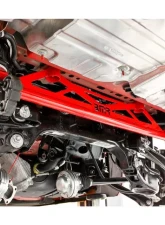 BMR Suspension Chassis Brace Rear Of Rear Cradle Red Chevrolet Camaro 2016-2020                                     - CB009R - Image 4