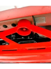 BMR Suspension Chassis Brace Rear Of Rear Cradle Red Chevrolet Camaro 2016-2020                                     - CB009R - Image 7