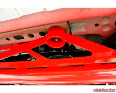 BMR Suspension Chassis Brace Rear Of Rear Cradle Red Chevrolet Camaro 2016-2020 - CB009R