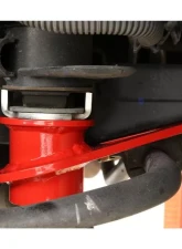 BMR Suspension IRS Subframe Support Brace System - Red Ford Mustang 2015-2022                                     - CB762R - Image 4