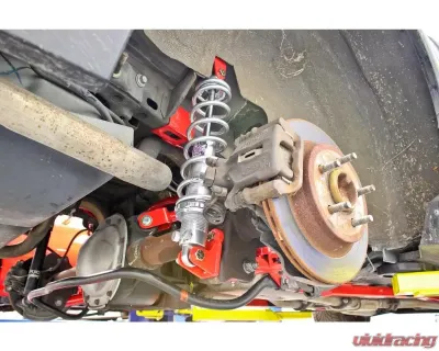 BMR Suspension Coilover Rear Stock Location Conversion Kit Red Ford Mustang 1979-2004 - CCK009R