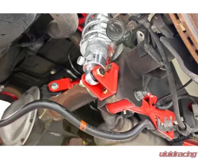 BMR Suspension Coilover Rear Stock Location Conversion Kit Red Ford Mustang 1979-2004 - CCK009R