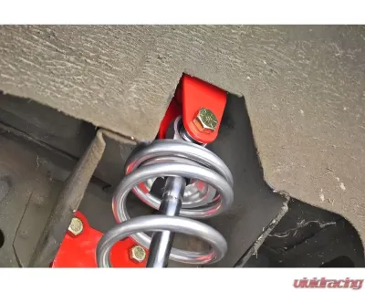 BMR Suspension Coilover Rear Stock Location Conversion Kit Red Ford Mustang 1979-2004 - CCK009R