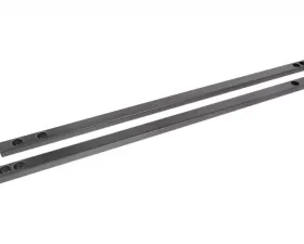 BMR Suspension Chassis Jacking Rail Black Super Low Profile Ford Mustang 2015-2022