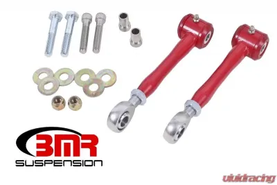 BMR Suspension Sway Bar End Link Kit Rear Adjustable Red Chevrolet Camaro 2016-2020 - ELK017R