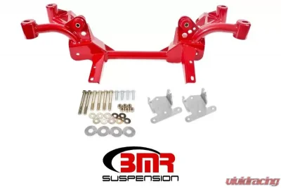 BMR Suspension Pinto Rack Mounts K-member SBC/BBC Motor Mounts Red Chevrolet Camaro | Pontiac Firebird 1982-1992 - KM007-1R