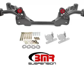 BMR Suspension Factory Steering K-member SBC/BBC Motor Mounts Black Chevrolet Camaro | Pontiac Firebird 1982-1992