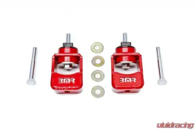 BMR Suspension Motor Mount Kit, Polyurethane Bushings Red Chevrolet Camaro 2010-2015 - MM004R