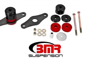 BMR Suspension Motor Mount Kit, Polyurethane Bushings Ford Mustang 2005-2022